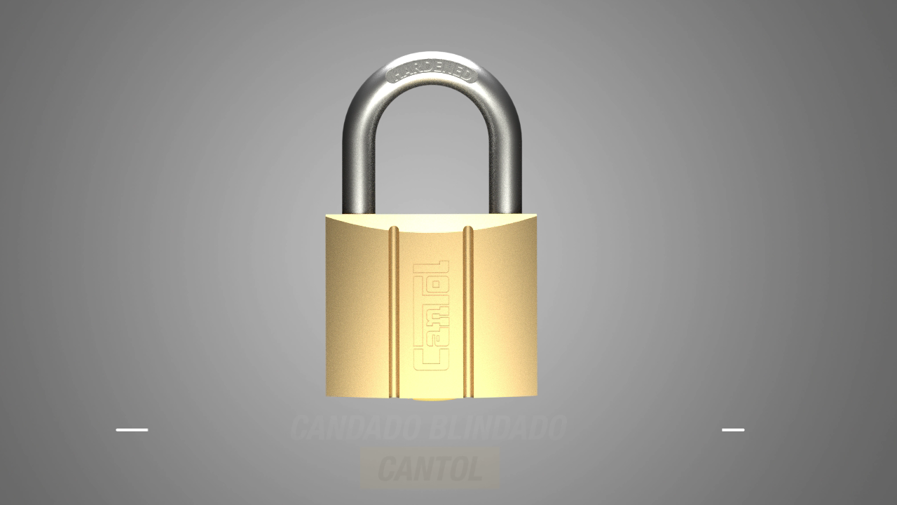 Armored Padlock Cantol Video sign