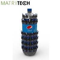 Matritech. POS. Floor stand display