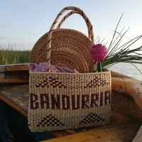 Straw Bandurria Bag