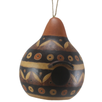 Carved Gourd Bird House