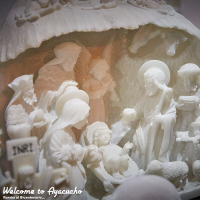 Hut with Nativity