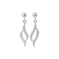 Taps Pendat 925 Sterling Silver Earrings - Baliq