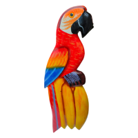 Carved Parrot