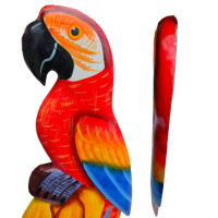 Carved Parrot