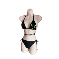 PANAZCARO- 03 | NAZCA MONKEY  BIKINI | Beachwear Handmade. Luxury Ethnic Beachwear Collection.  Designed by Paola Arguello. Perú.