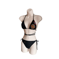 PABIKSHI - 04 | BAHUA BIKINI | BEACHWEAR HANDMADE BY AMAZON ARTISANS. Luxury Ethnic Beachwear Collection.  Designed by Paola Arguello. Perú.
