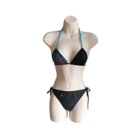PABIKSHI - 01 | ACCU BIKINI | BEACHWEAR HANDMADE BY AMAZON ARTISANS. Luxury Ethnic Beachwear Collection.  Designed by Paola Arguello. Perú.
