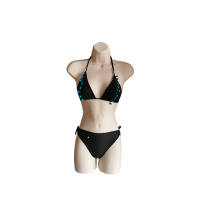 PABIKSHI - 07 | BARI  BIKINI | BEACHWEAR HANDMADE BY AMAZON ARTISANS. Luxury Ethnic Beachwear Collection.  Designed by Paola Arguello. Perú.