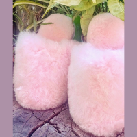 100% baby alpaca slippers 