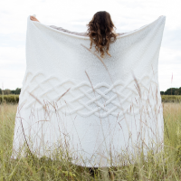 Marzipan Shawl 