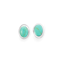 Pirulo Stud 925 Sterling Silver Earrings - Baliq