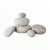 Salt&Pepper Beach Pebbles 1-4 Inches 