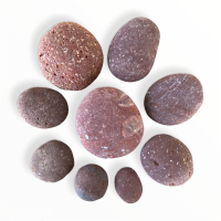 Red Beach Pebbles 