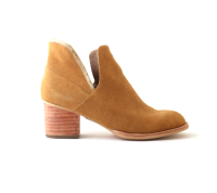 V Bootie suede Camel