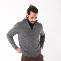 Lightweight hooded sweater