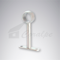 Silver Metal Bosin Stand