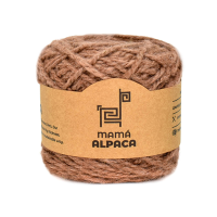 Handmade baby alpaca fiber yarn. Worsted / Medium. Pack 300 g