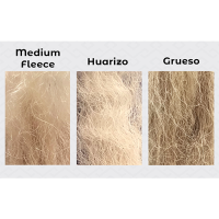 Alpaca Fiber in Brush (Crude).