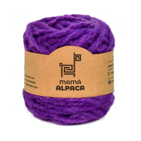 Handmade Baby Alpaca Fiber Yarn, Chunky / Super Bulky. Pack 300 g.