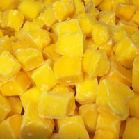 Frozen mango chunk