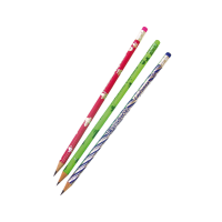 Methalic Design Pencil with Eraser 