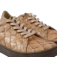 Slipper with Fish Leather