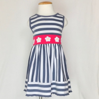Floral Dress 100% Cotton Pima Size 3 Go & Do