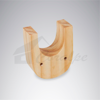 Pine U-shaped Wood Stand
