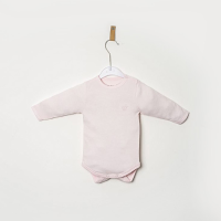 Baby Bodysuit with Round Neck 100% Pima Cotton 