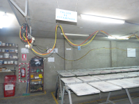 Our stamping area