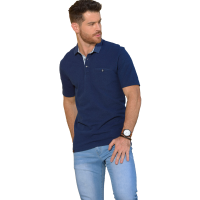 Polo Shirt Man, Pique Indigo STHT 180705