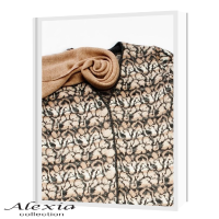  Jacquard Alpaca Cardigan