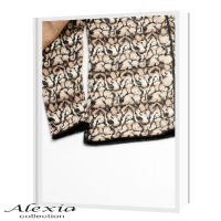  Jacquard Alpaca Cardigan