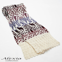 Jacquard Alpaca Scarf 