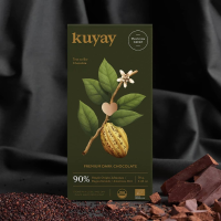 Dark Chocolate Bar 90% Cocoa 70g