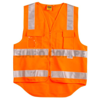 Industrial Safety Vests with Reflective Tapes