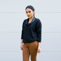 Top or Blouse in Women's Cotton Fabric