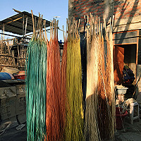 Dyed Toquilla Straw 