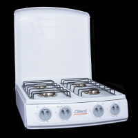 Table Gas Cooker 4h Metal Top, Omega Curve