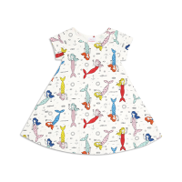 All Over Printed Dress