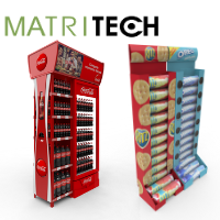 Matritech. POS Displays, Racks, Trade Marketing Material