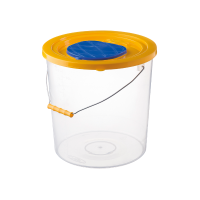 KUSKA 12 Lt. bucket with Pineapple lid + TAWA ladle