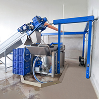 Olive oil production plant