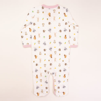  Jumpsuit or Baby Grows Pink Print