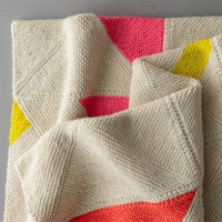 Merino cotton and cotton blanket