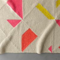 Merino cotton and cotton blanket