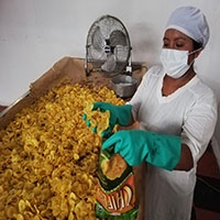 Chifles processing