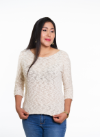 Cotton Plush Sweater - Woman Jaia