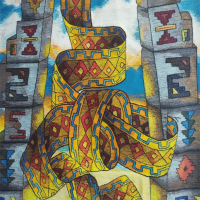 Inca Cover Decorative Tapestry