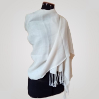 Flat Chall for Women 100% Baby Alpaca.